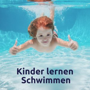 Kinder lernen Schwimmen